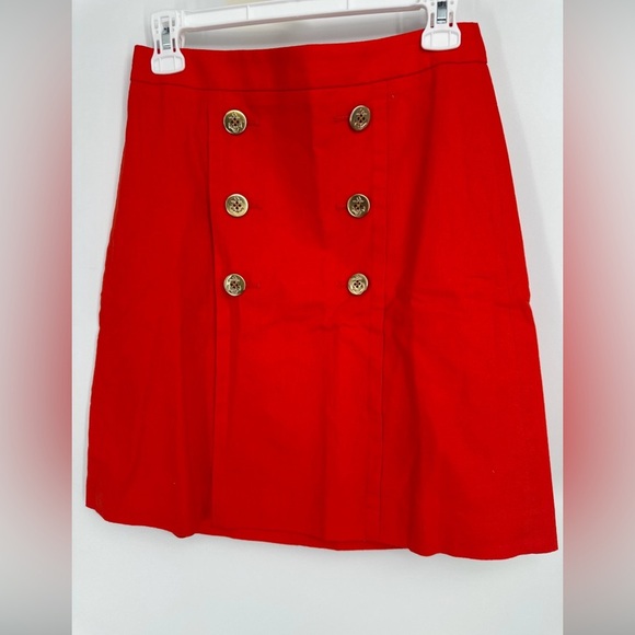 J Crew Linen Blend Skirt Sz 0 NWOT - Picture 1 of 5
